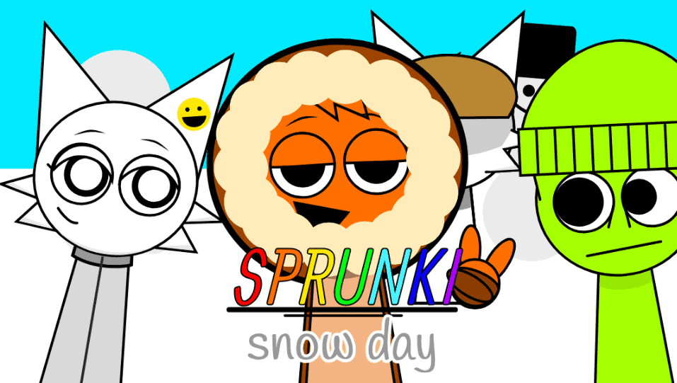 Sprunki Snow Day